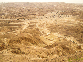   Púšť Arava, Izrael 